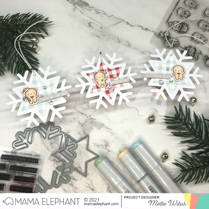 Mama Elephant - Mega Snowflake Cover - Creative Cuts