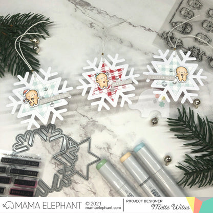 Mama Elephant - Mega Snowflake Cover - Creative Cuts