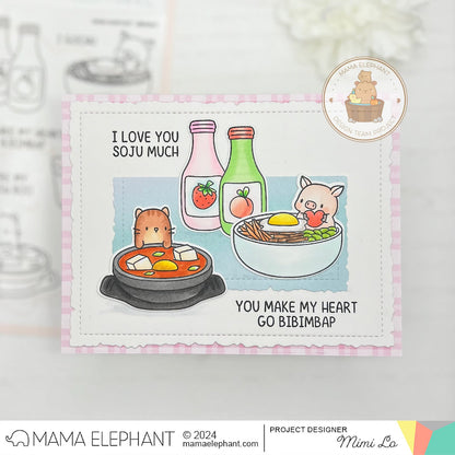 Mama Elephant - Deckled Frames - Creative Cuts