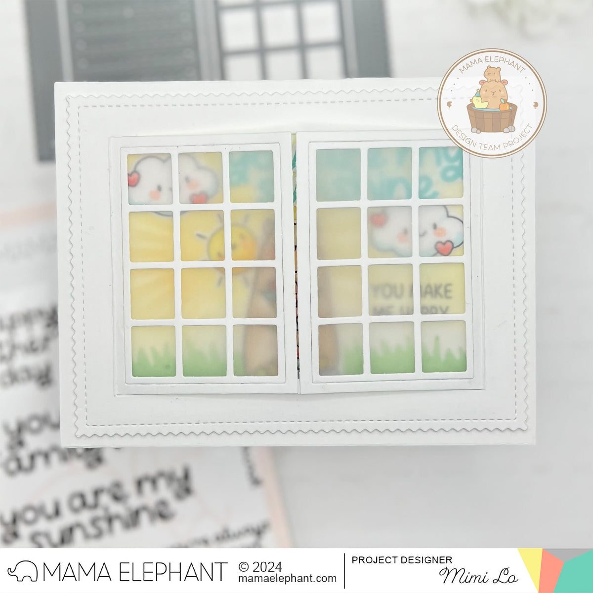 Mama Elephant - Open Sesame Landscape - Creative Cuts