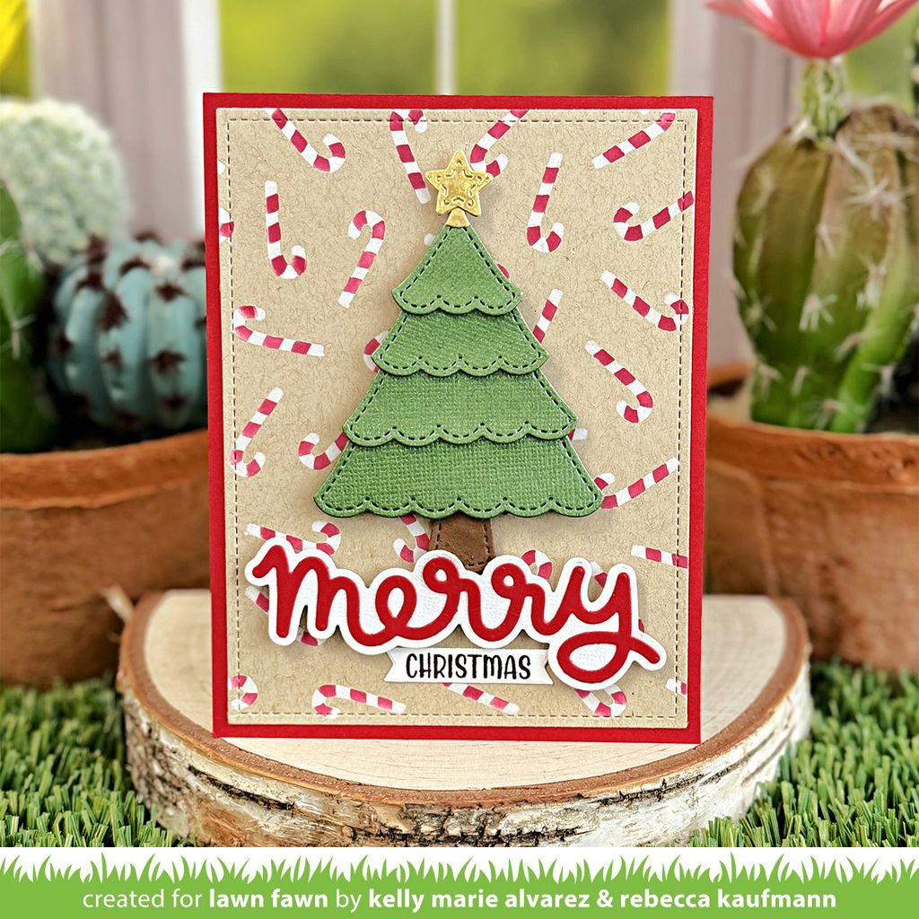 Lawn Fawn - Build-A-Christmas Tree