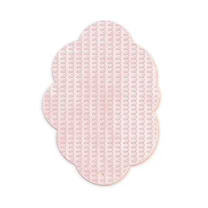 P13 - Light Chipboard Album Base w/Papers Pink Cloud 6x8"