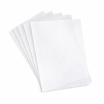 Paper Favourites - Heavyweight Vellum Silver White 220g (5pcs)