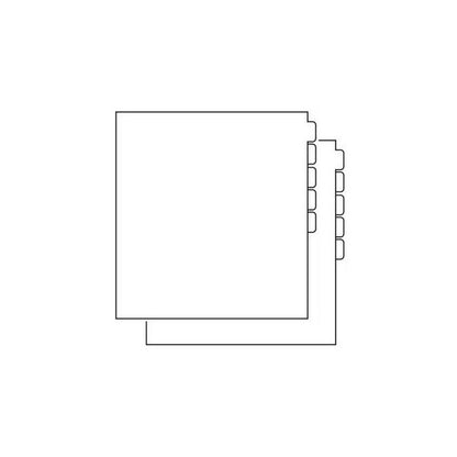 Totally Tiffany - Paper Storage Box Dividers (10pk)