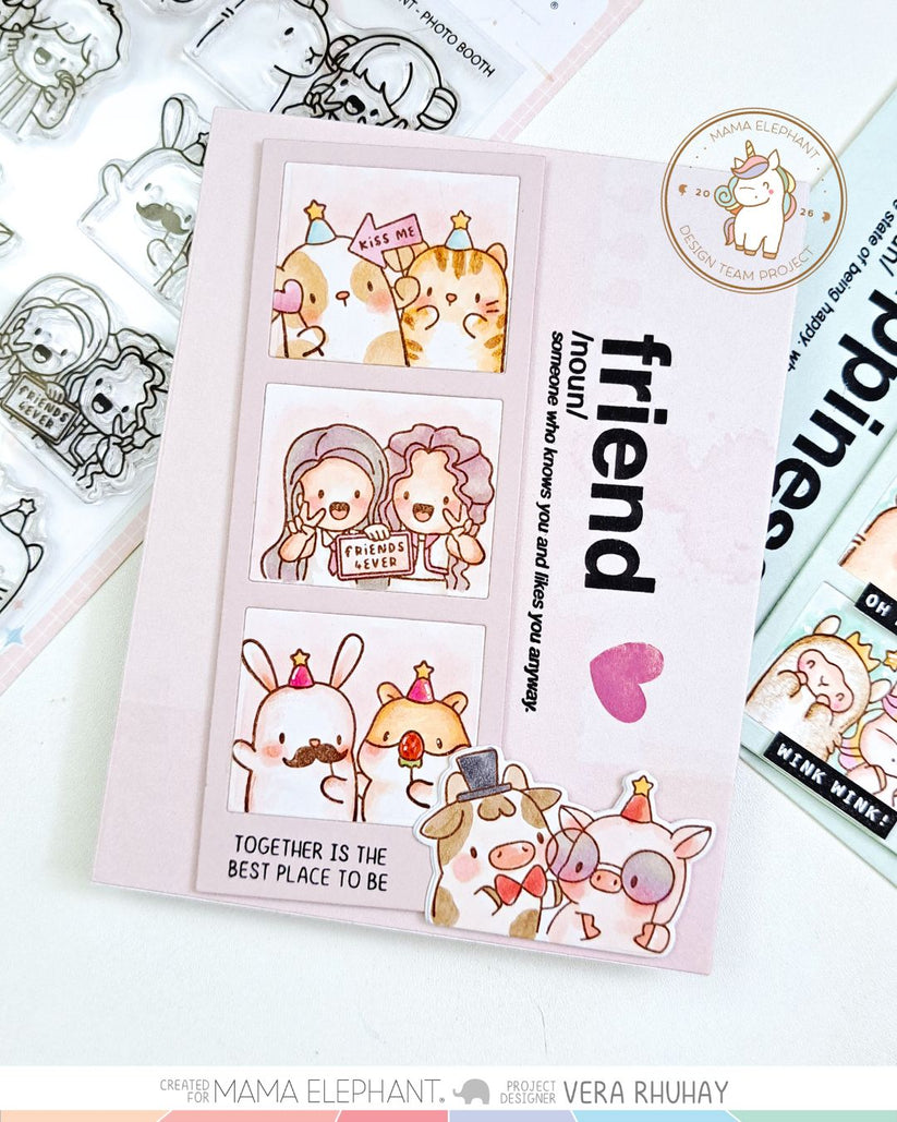 Mama Elephant - Photo Strips - Creative Cuts