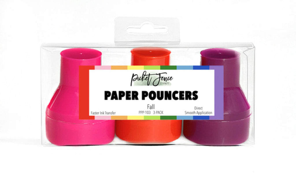 Picket Fence Studios - Paper Pouncers - Fall (3pcs)