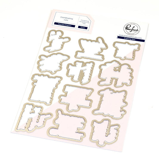 Pinkfresh Studio - Heartfelt Chapters Die