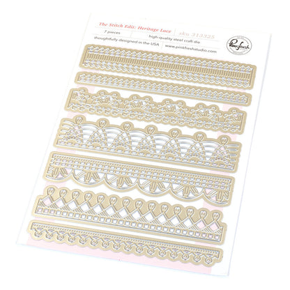 Pinkfresh Studio - The Stitch Edit Heritage Lace Die