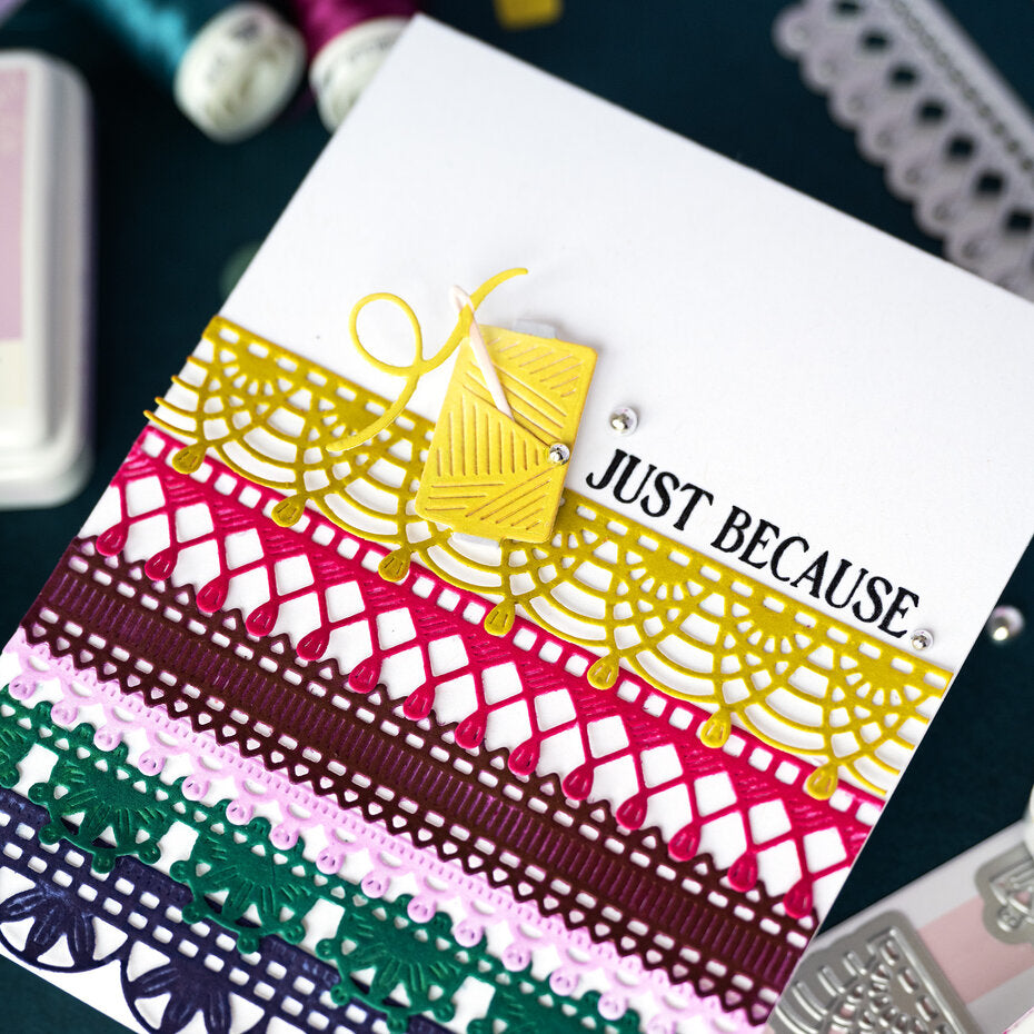 Pinkfresh Studio - The Stitch Edit Heritage Lace Die