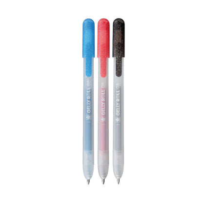 Sakura - Gelly Roll Retractable Metallic Set Red Blue Black (3pcs)