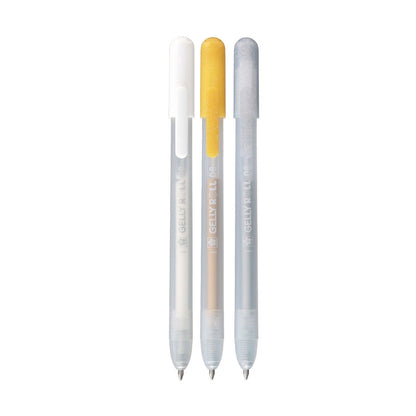 Sakura - Gelly Roll Retractable Special Mix Set Silver Gold White (3pcs)