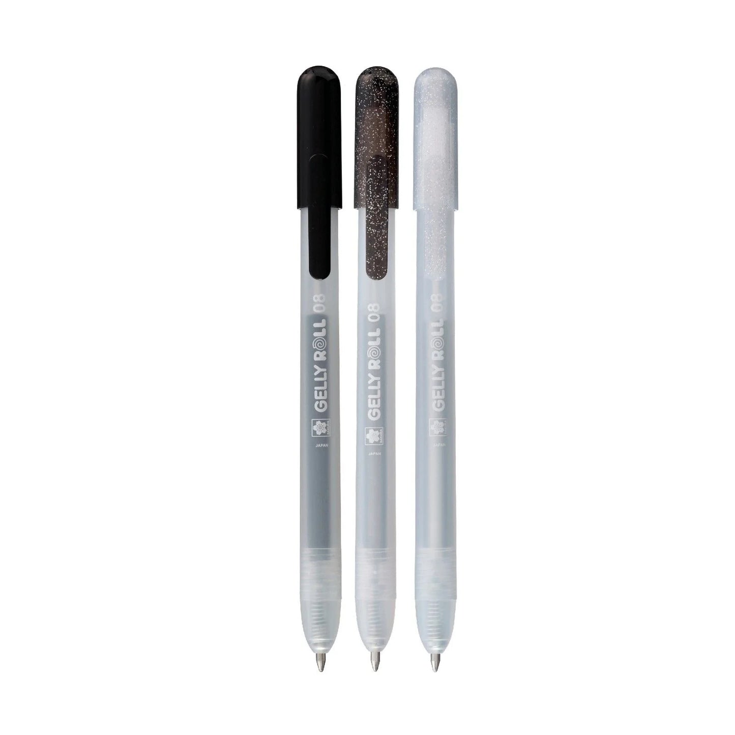 Sakura - Gelly Roll Retractable Special Mix Set Black Silver (3pcs)