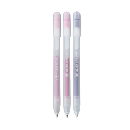 Sakura - Gelly Roll Retractable Stardust Set Pink Purple (3pcs)