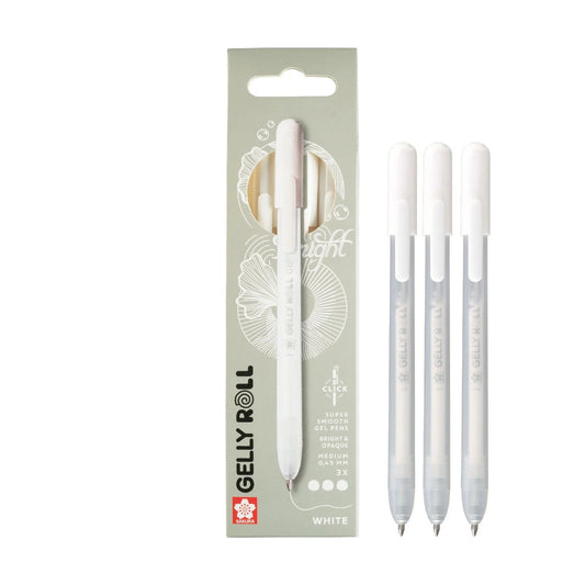 Sakura - Gelly Roll Retractable Classic Set White (3pcs)