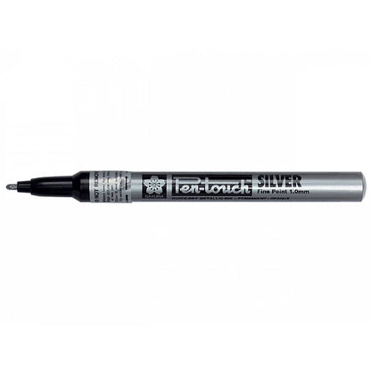 Sakura - Pen-Touch Permanent Marker Silver (1.0mm)