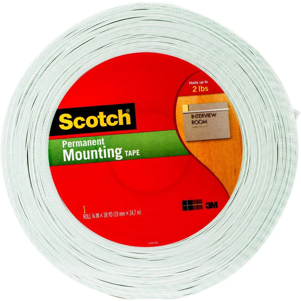 Scotch® - Double-Sided Foam Mounting Tape