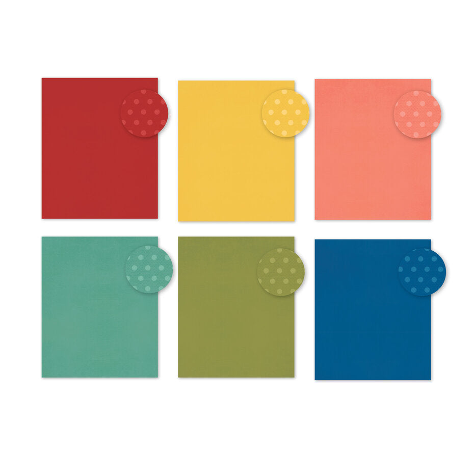 Simple Stories - Color Vibe Bolds Paper Pad 6x8"
