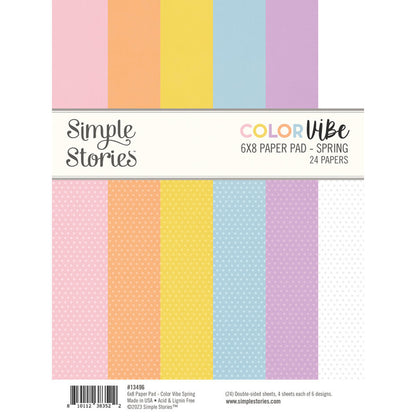 Simple Stories - Color Vibe Spring Paper Pad 6x8"