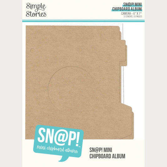 Simple Stories - SN@P! Mini Chipboard Album Camera