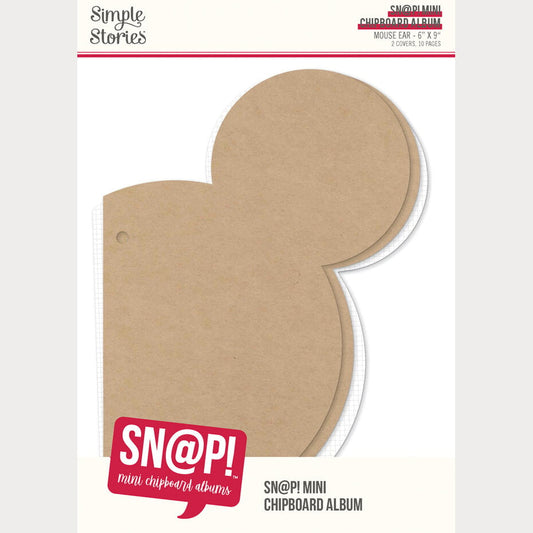 Simple Stories - SN@P! Mini Chipboard Album Mouse Ear