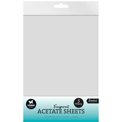 Studio Light - Acetate Sheets Transparent (5 sheets)