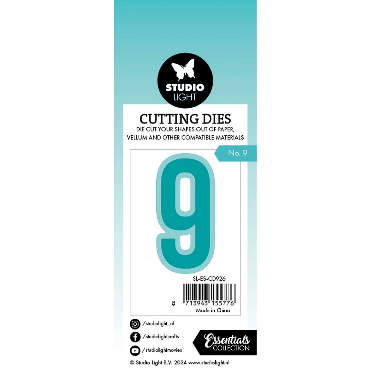 Studio Light - Cutting Die Number 9