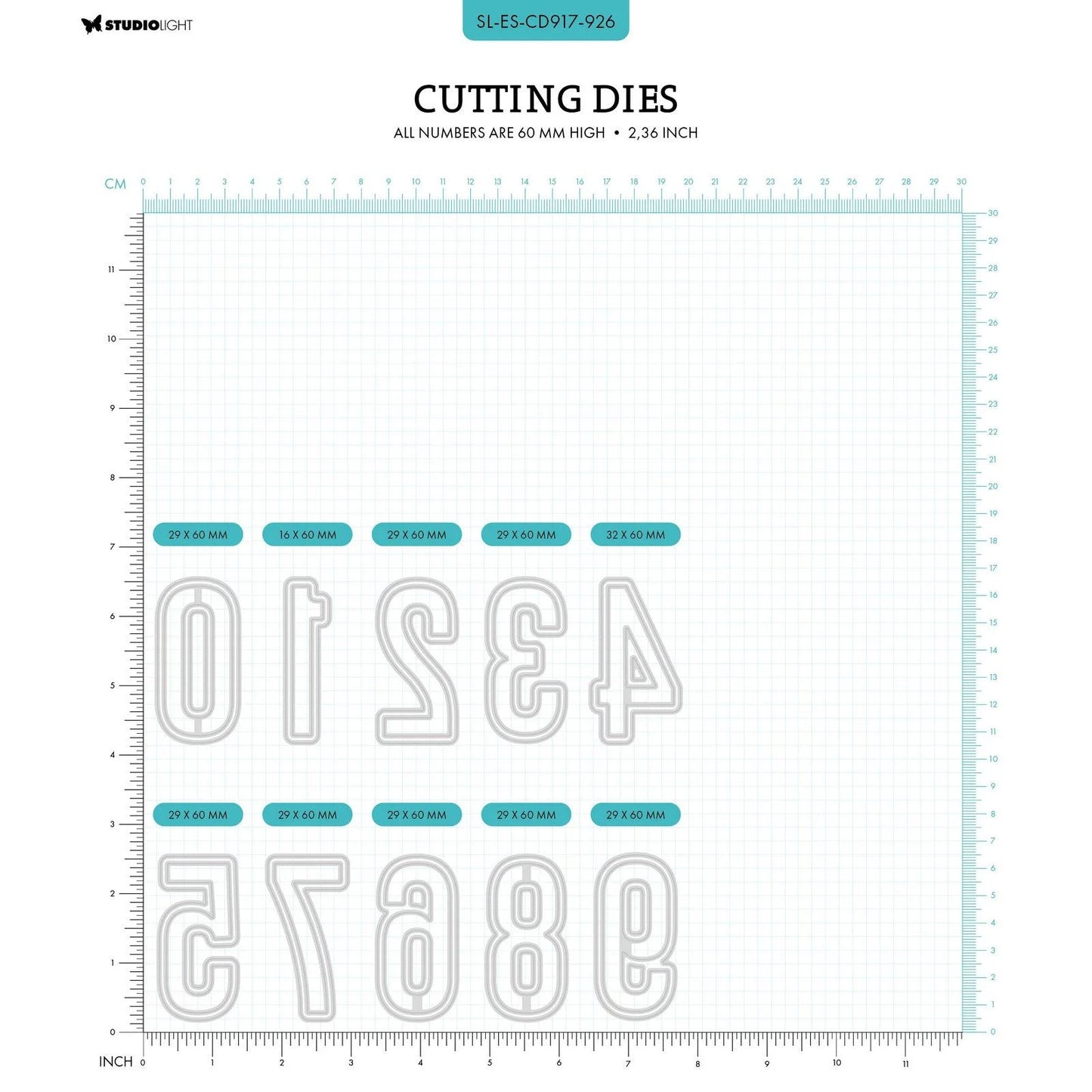 Studio Light - Cutting Die Number 7