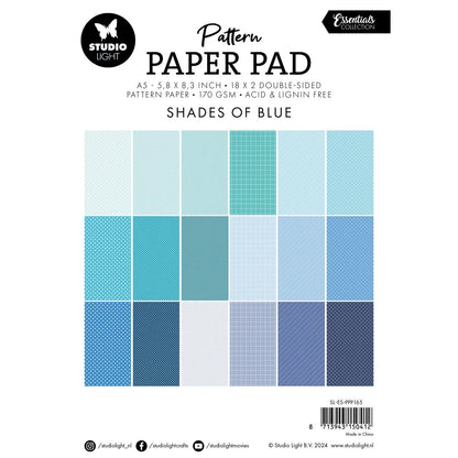 Studio Light - Essentials Pattern Paper Pad Shades Of Blue