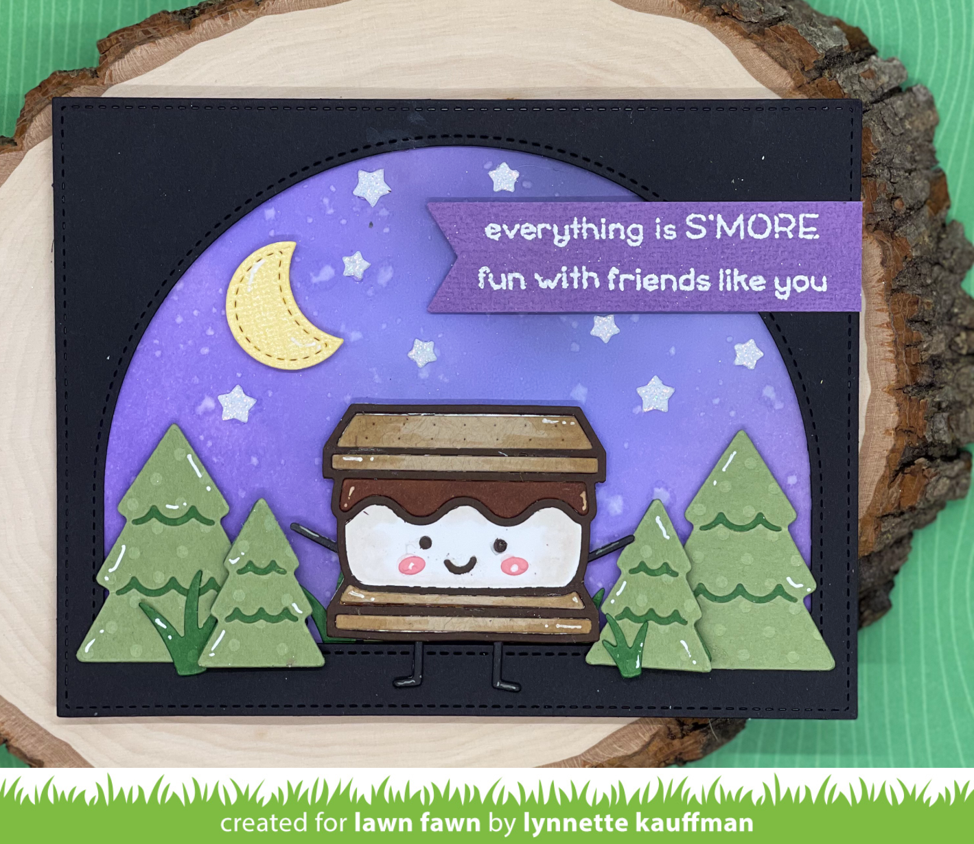 Lawn Fawn - Smiley S'more