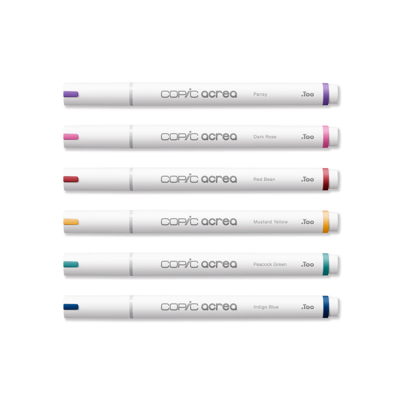 Copic - Acrea Marker Set Deep (6pcs)