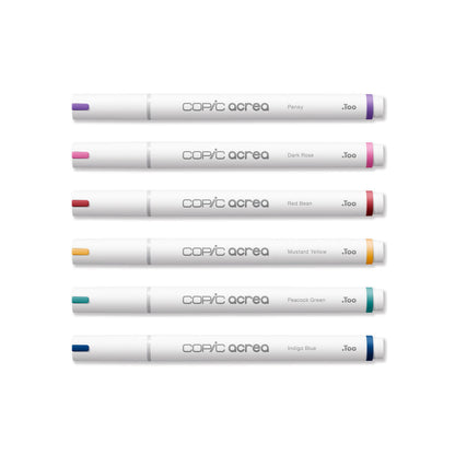 Copic - Acrea Marker Set Deep (6pcs)