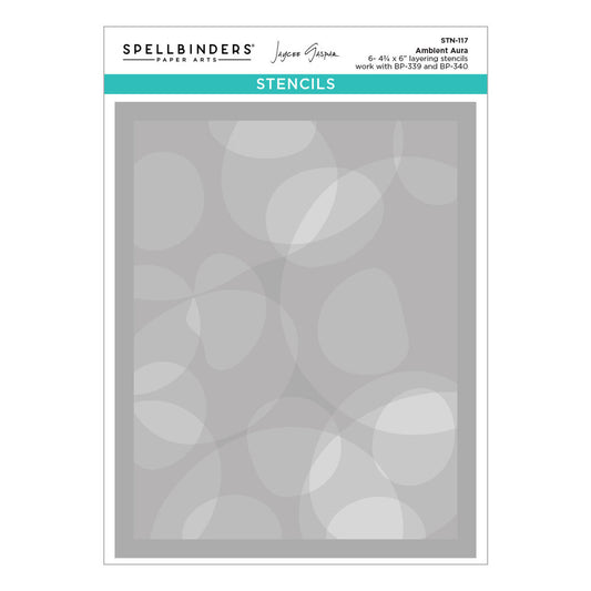 Spellbinders - All My Senses Stencils Ambient Aura (2pcs)