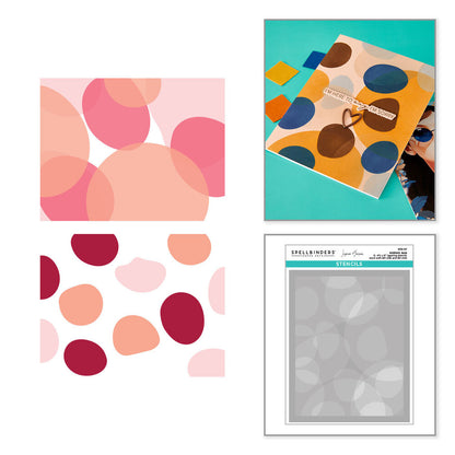 Spellbinders - All My Senses Stencils Ambient Aura (2pcs)