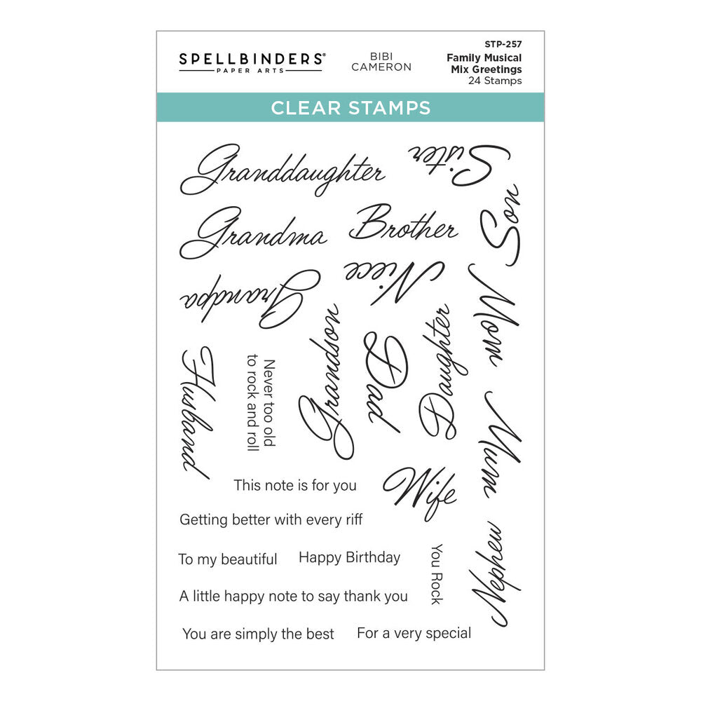 Spellbinders - Family Musical Mix Greetings