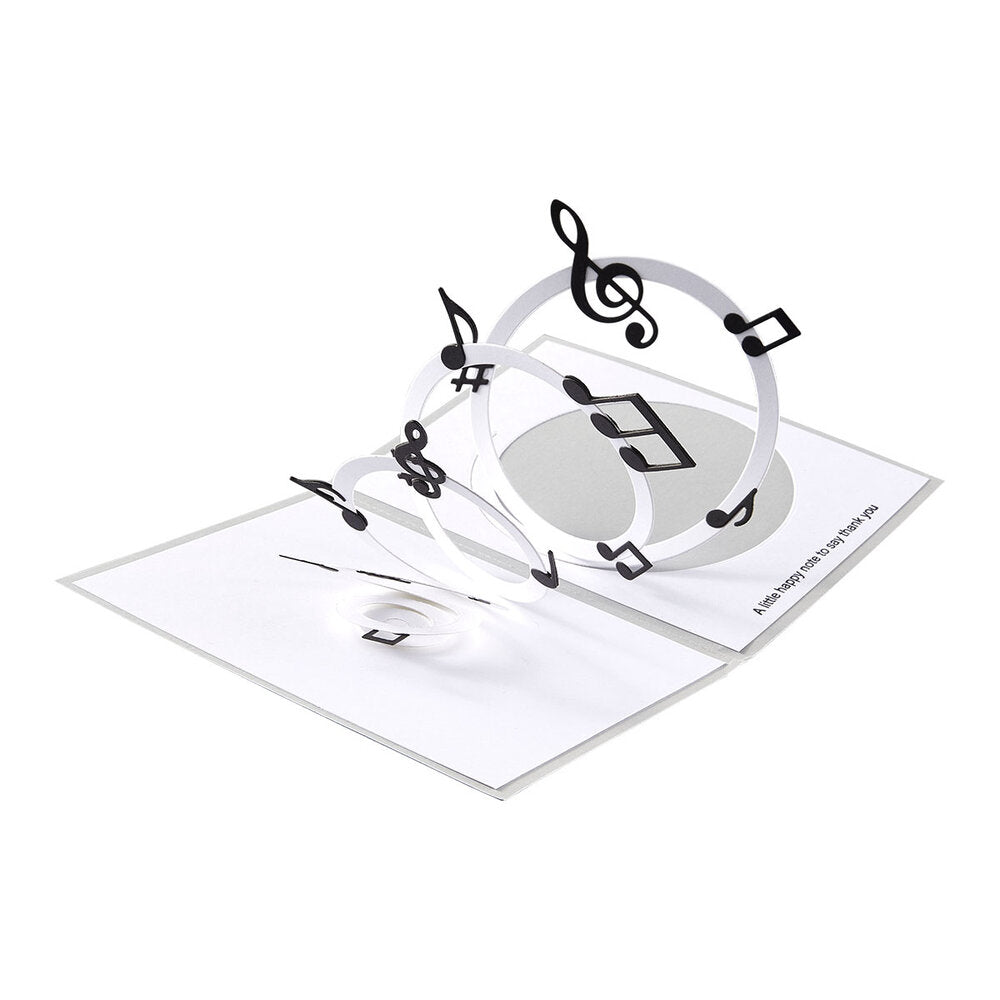 Spellbinders - Musical Notes & Stave Pop-Up Etched Dies