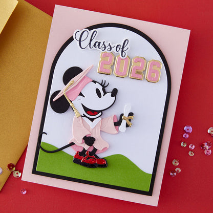 Spellbinders - Classic Mouse Graduation Etched Dies