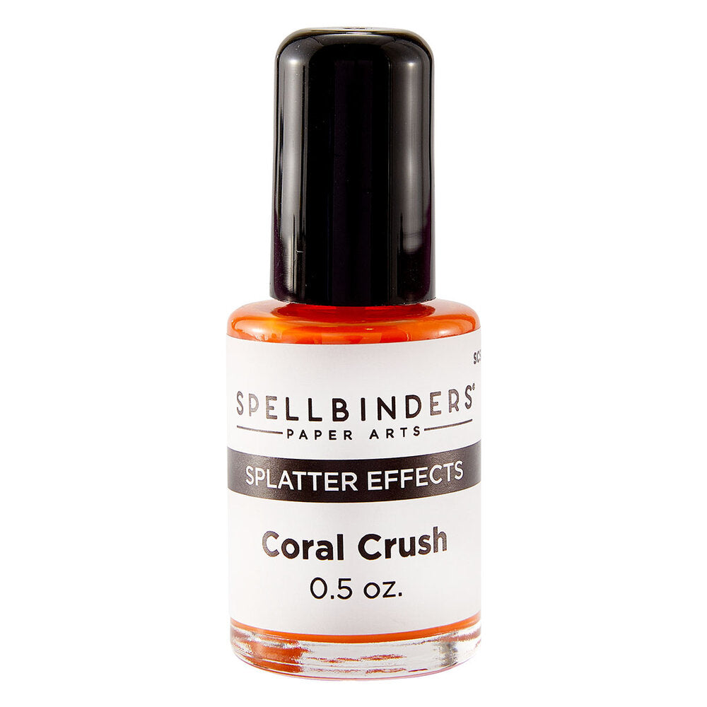 Spellbinders - Coral Crush Splatter Effects