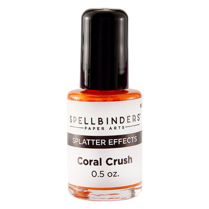 Spellbinders - Coral Crush Splatter Effects