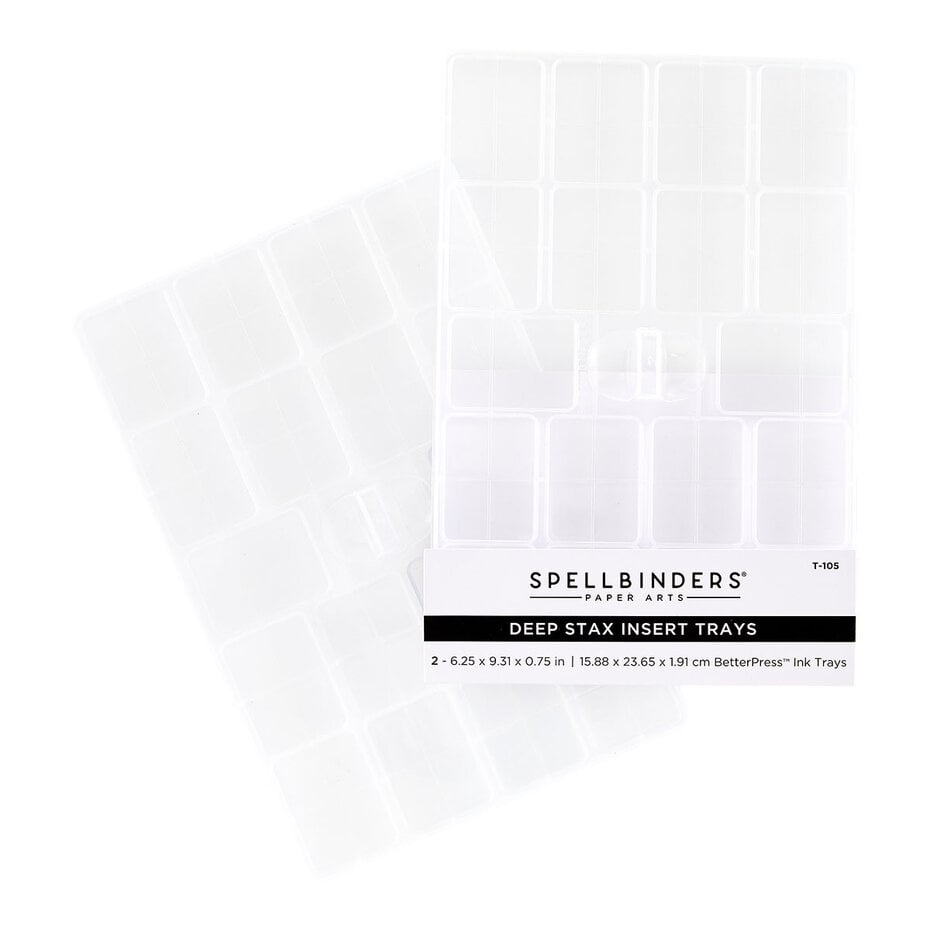 Spellbinders - Deep Stax BetterPress Ink Trays