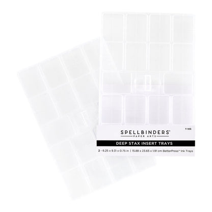 Spellbinders - Deep Stax BetterPress Ink Trays