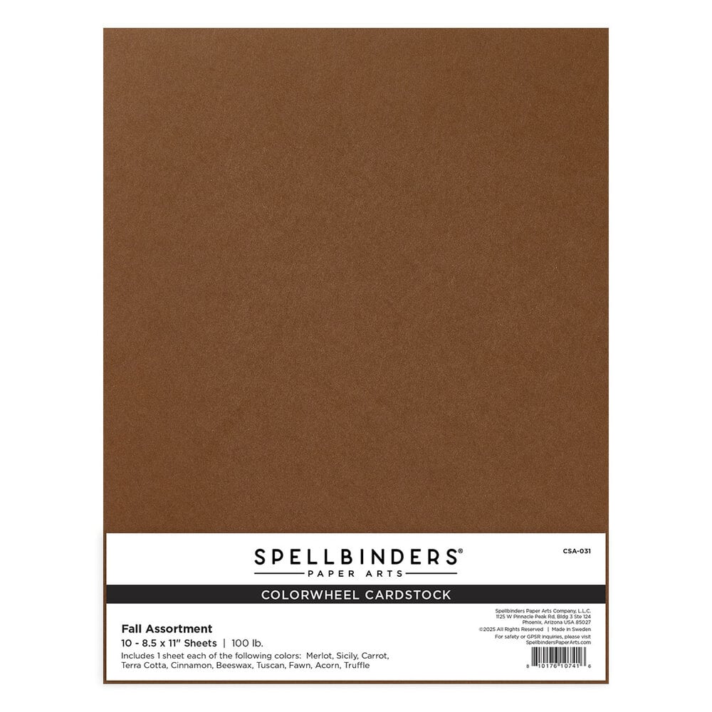 Spellbinders - Fall Assortment Cardstock