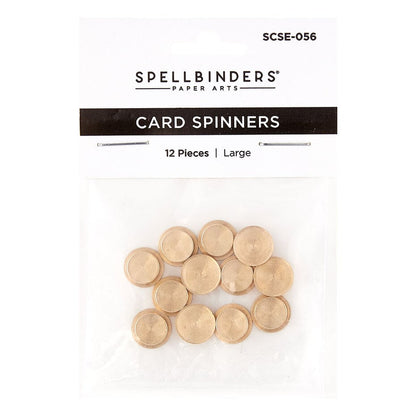 Spellbinders - Finishing Touches Card Spinners Large (12pcs)