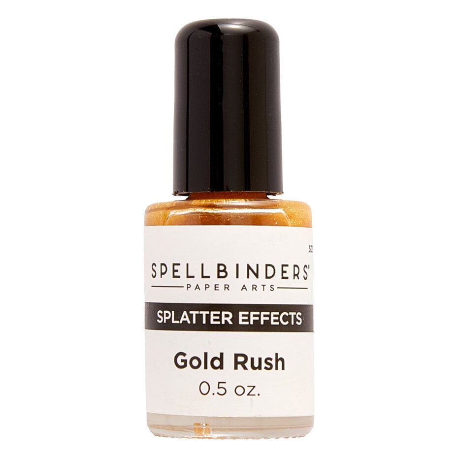 Spellbinders - Finishing Touches Gold Rush Splatter Effects