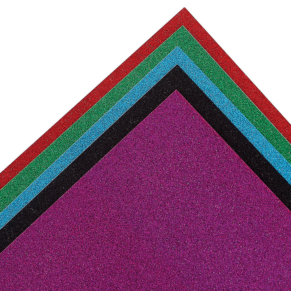 Spellbinders - Jewel Tone Assorted Glitter Cardstock (10pk)