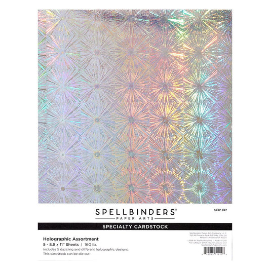 Spellbinders - Just Add Cake Assortment Holographic Specialty Cardstock