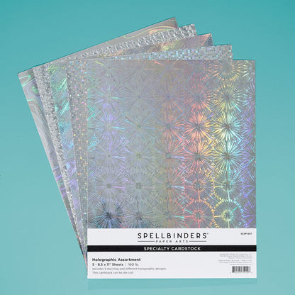 Spellbinders - Just Add Cake Assortment Holographic Specialty Cardstock