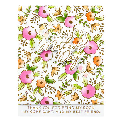 Spellbinders - Let's Celebrate Sentiments Press Plate & Die Set