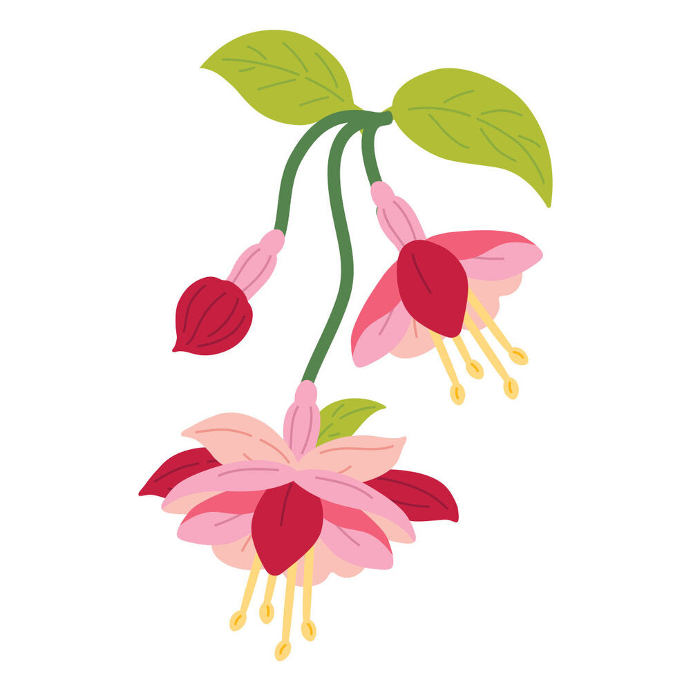 Spellbinders - Magical Fuchsia Etched Dies