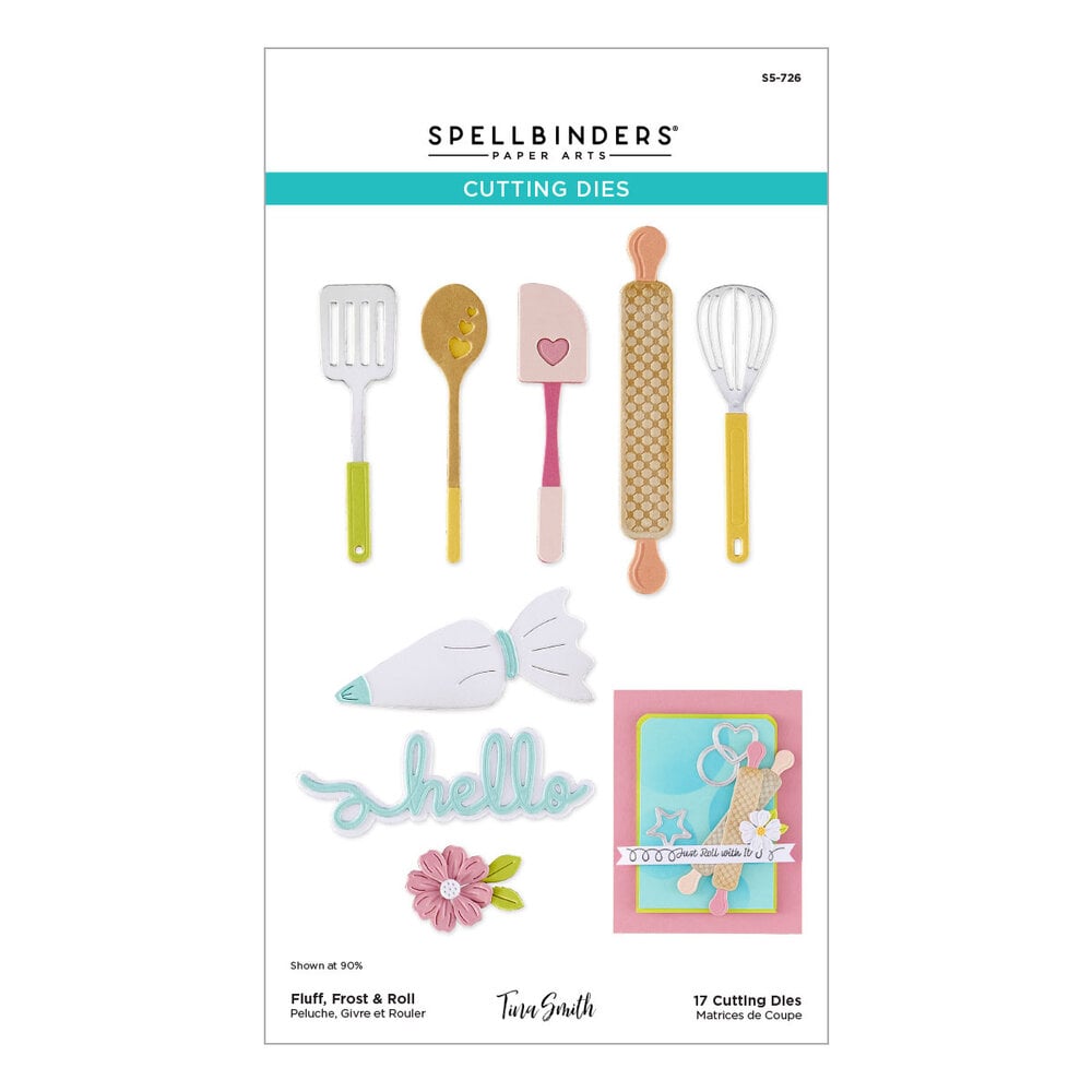 Spellbinders - Fluff, Frost & Roll Etched Dies