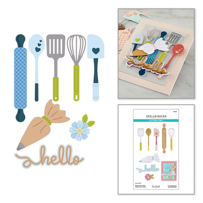 Spellbinders - Fluff, Frost & Roll Etched Dies